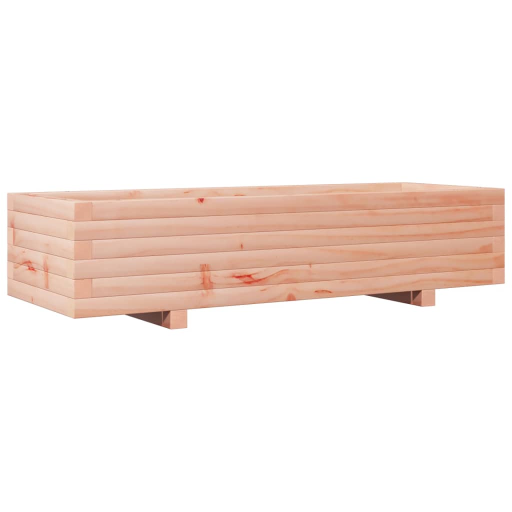 vidaXL Jardinera de madera maciza Douglas 110x40x26,5 cm