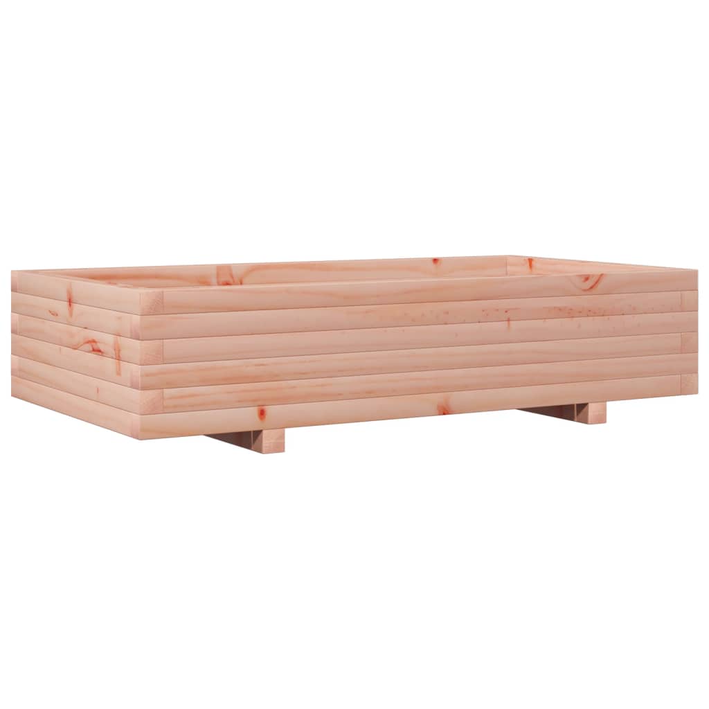 vidaXL Jardinera de madera maciza Douglas 110x60x26,5 cm