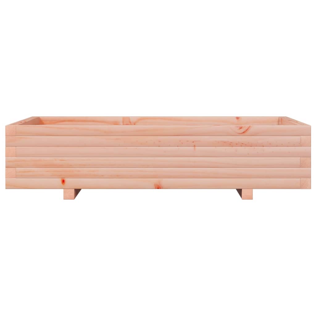 vidaXL Jardinera de madera maciza Douglas 110x60x26,5 cm