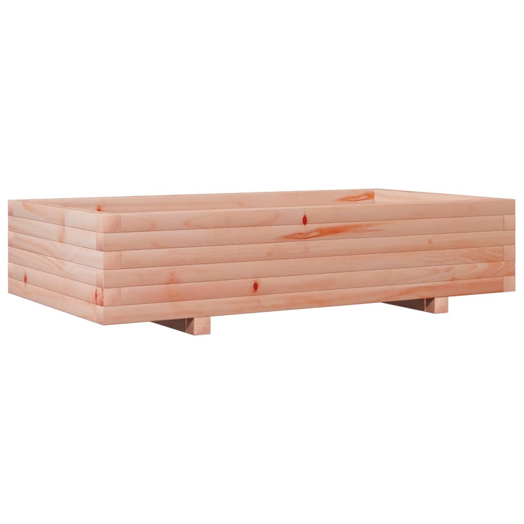 vidaXL Jardinera de madera maciza Douglas 110x60x26,5 cm