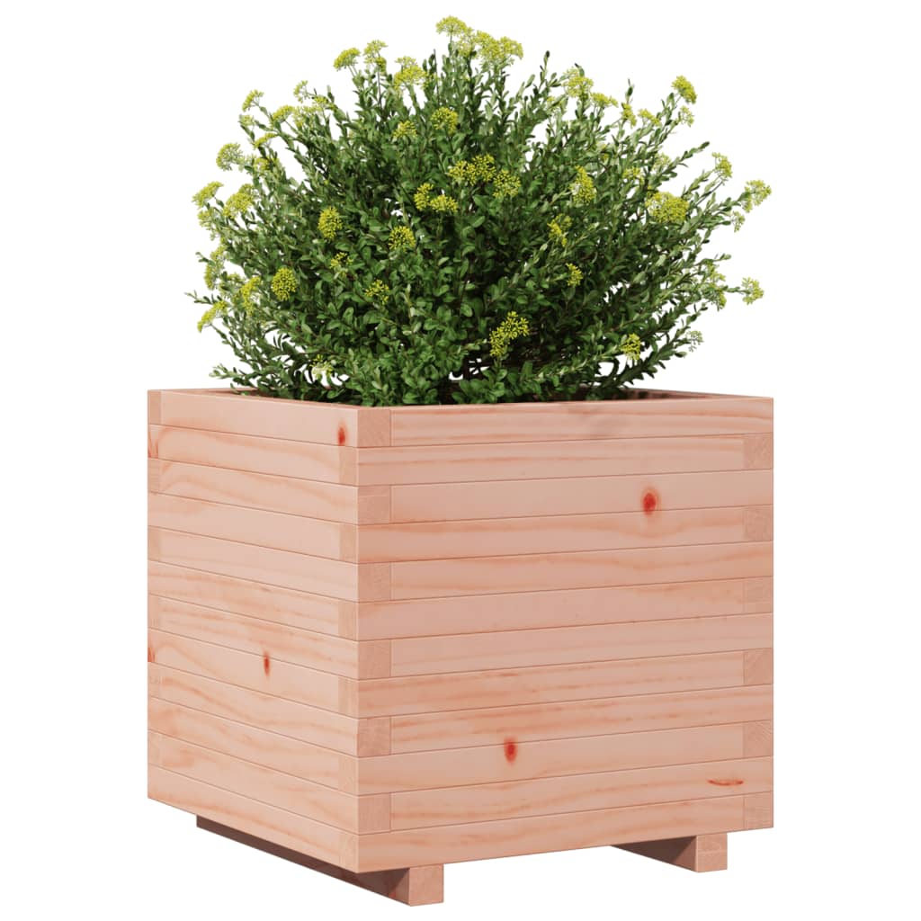 vidaXL Jardinera madera maciza de abeto Douglas 50x50x49,5 cm