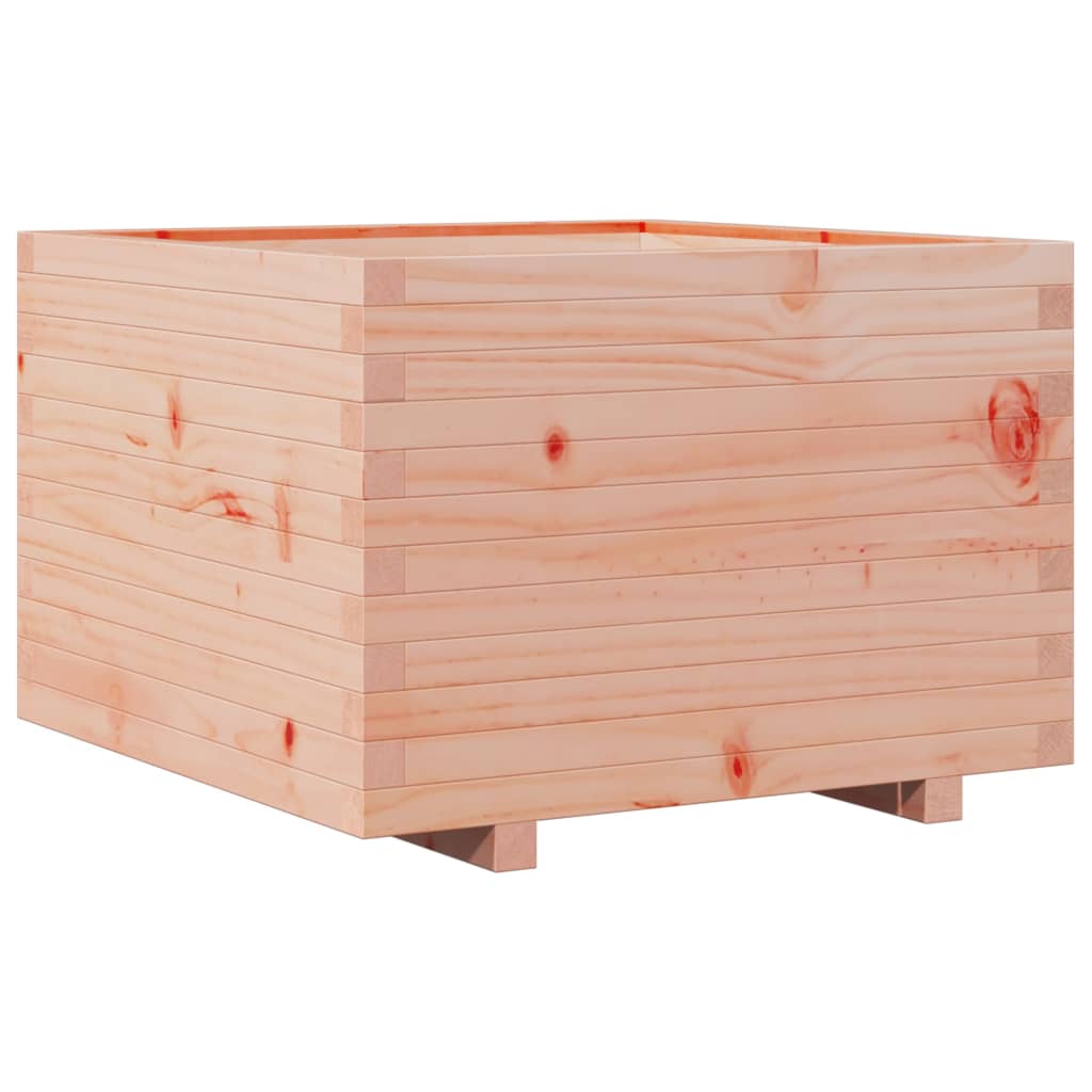 vidaXL Jardinera madera maciza de abeto Douglas 70x70x49,5 cm