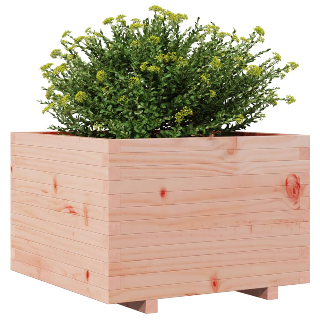 vidaXL Jardinera madera maciza de abeto Douglas 70x70x49,5 cm