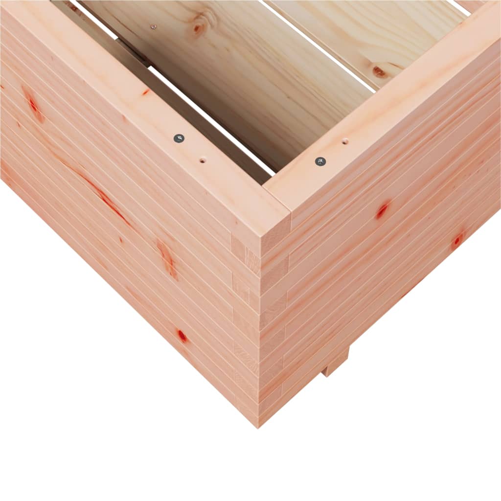 vidaXL Jardinera madera maciza de abeto Douglas 70x70x49,5 cm