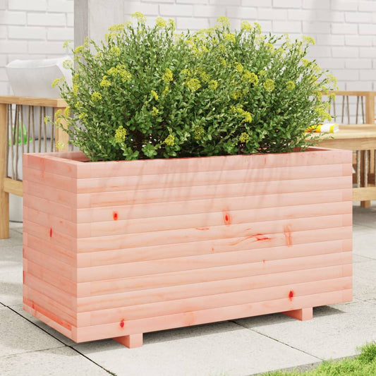 vidaXL Jardinera madera maciza de abeto Douglas 90x40x49,5 cm