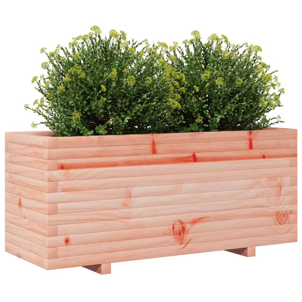 vidaXL Jardinera madera maciza de abeto Douglas 110x40x49,5 cm