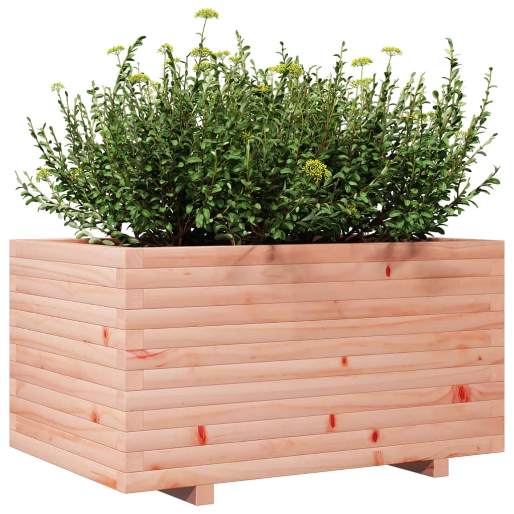 vidaXL Jardinera madera maciza de abeto Douglas 90x60x49,5 cm