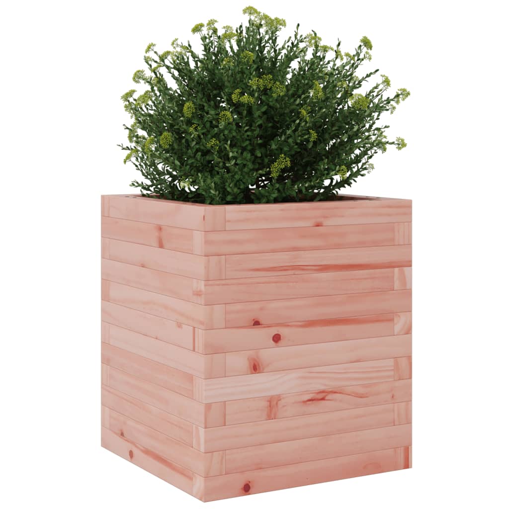 vidaXL Jardinera de madera maciza Douglas 40x40x46 cm