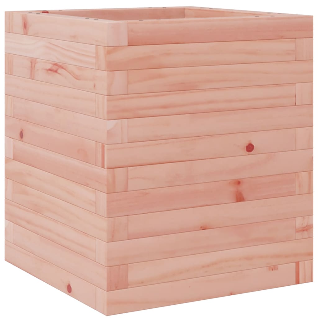 vidaXL Jardinera de madera maciza Douglas 40x40x46 cm