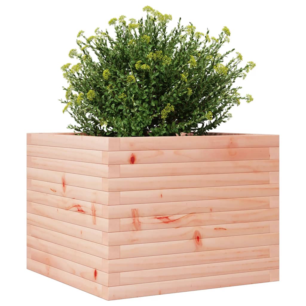 vidaXL Jardinera de madera maciza Douglas 60x60x46 cm