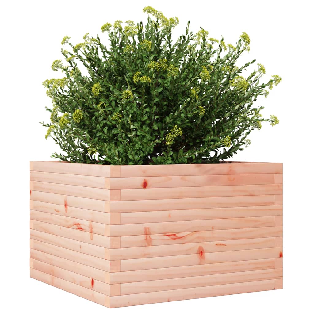 vidaXL Jardinera madera maciza de abeto Douglas 70x70x46 cm