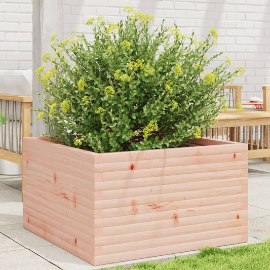 vidaXL Jardinera madera maciza de abeto Douglas 80x80x46 cm