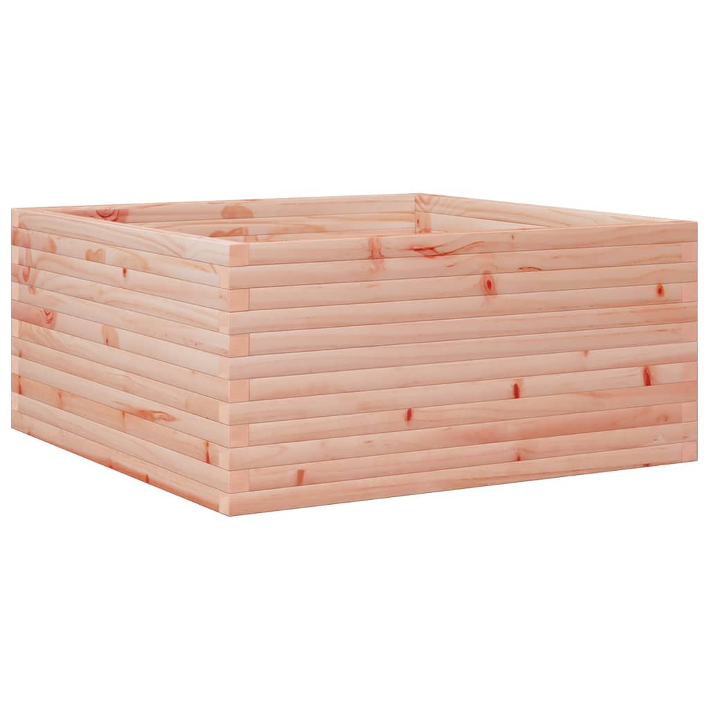 vidaXL Jardinera madera maciza de abeto Douglas 100x100x46 cm