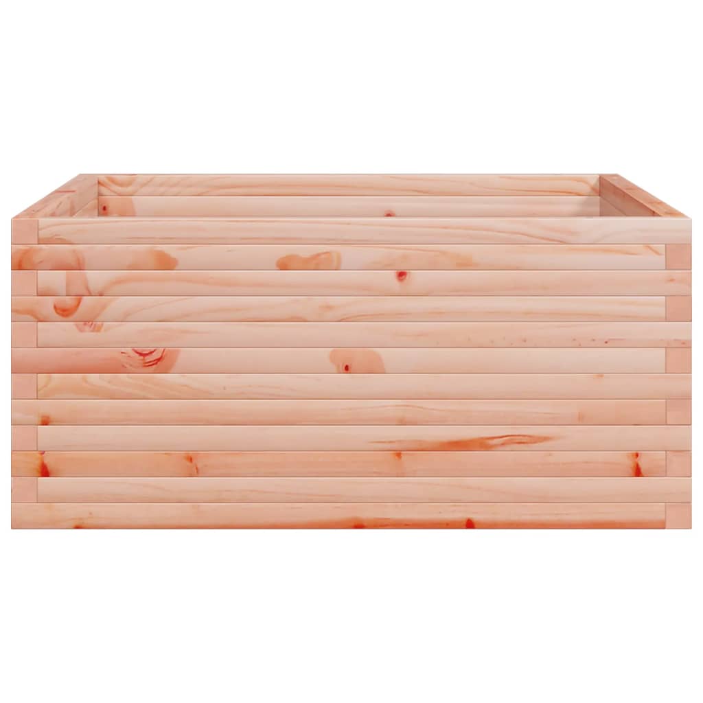 vidaXL Jardinera madera maciza de abeto Douglas 100x100x46 cm