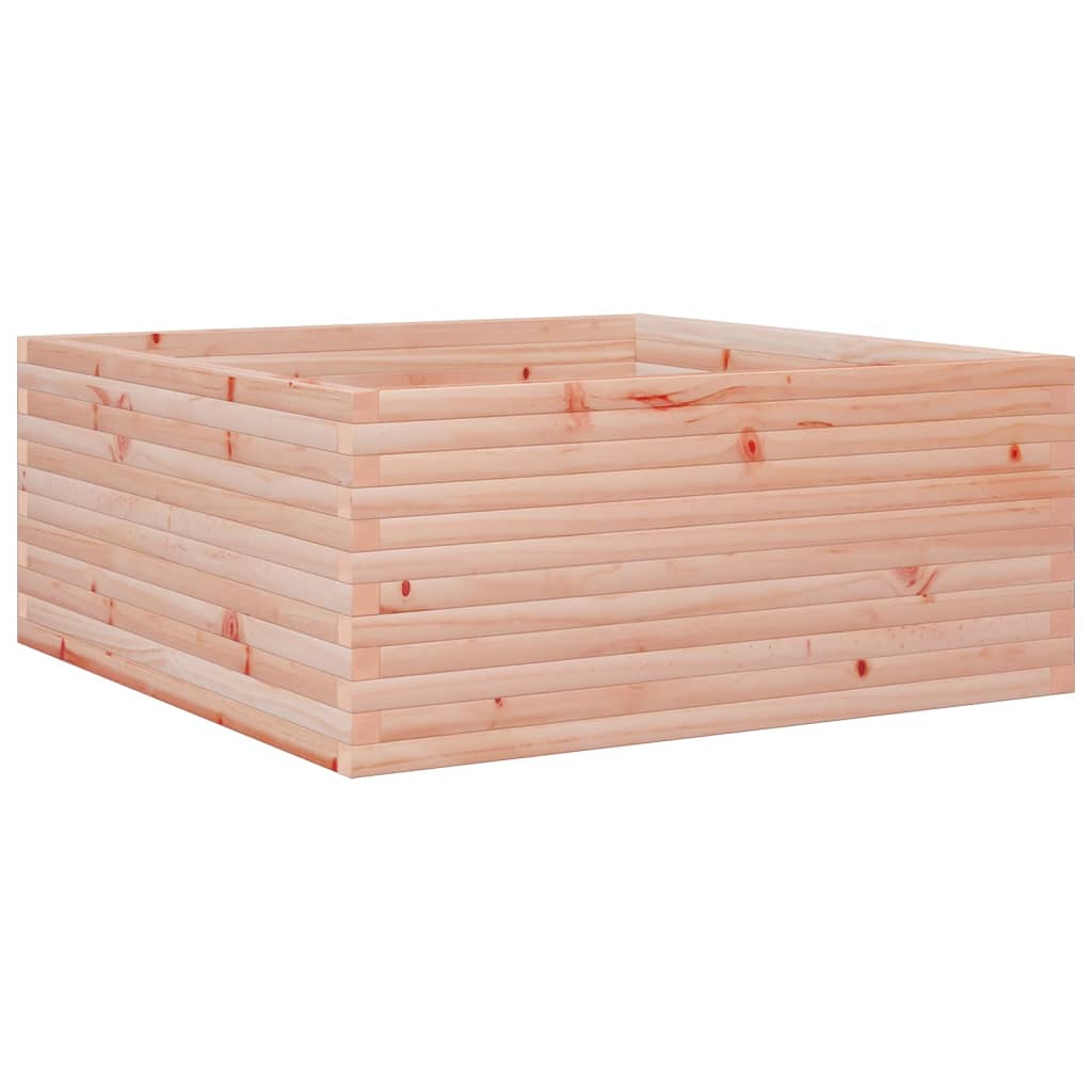 vidaXL Jardinera madera maciza de abeto Douglas 110x110x46 cm