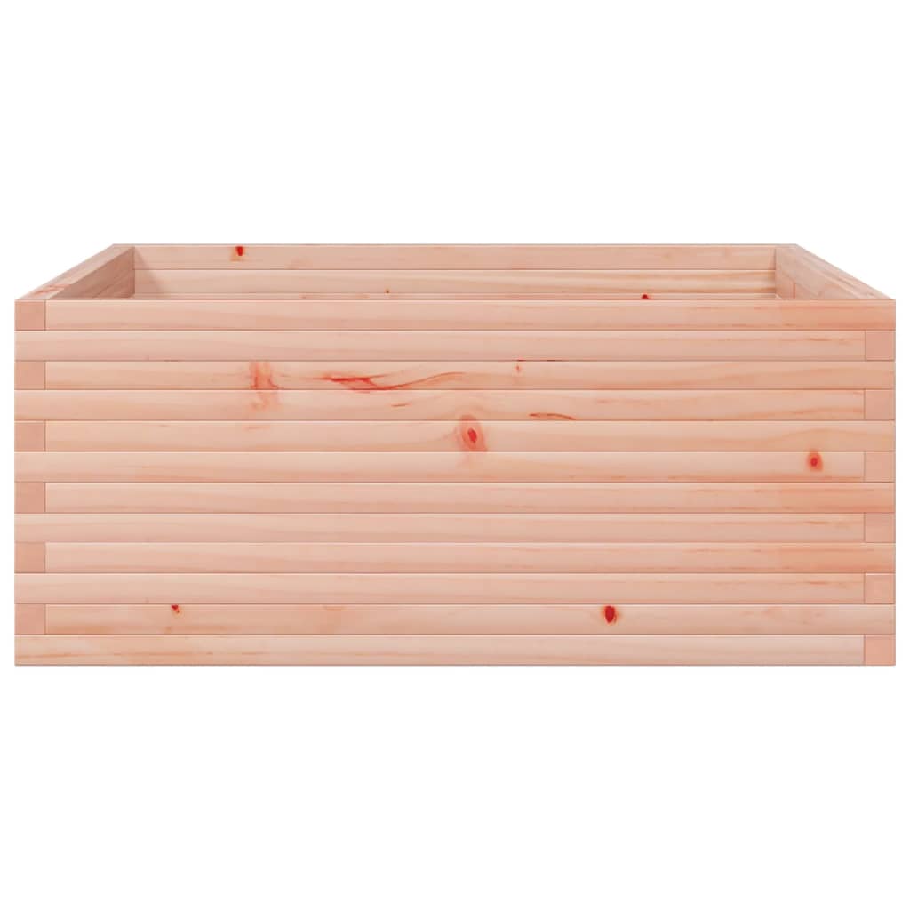 vidaXL Jardinera madera maciza de abeto Douglas 110x110x46 cm