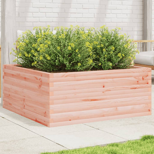 vidaXL Jardinera madera maciza de abeto Douglas 110x110x46 cm