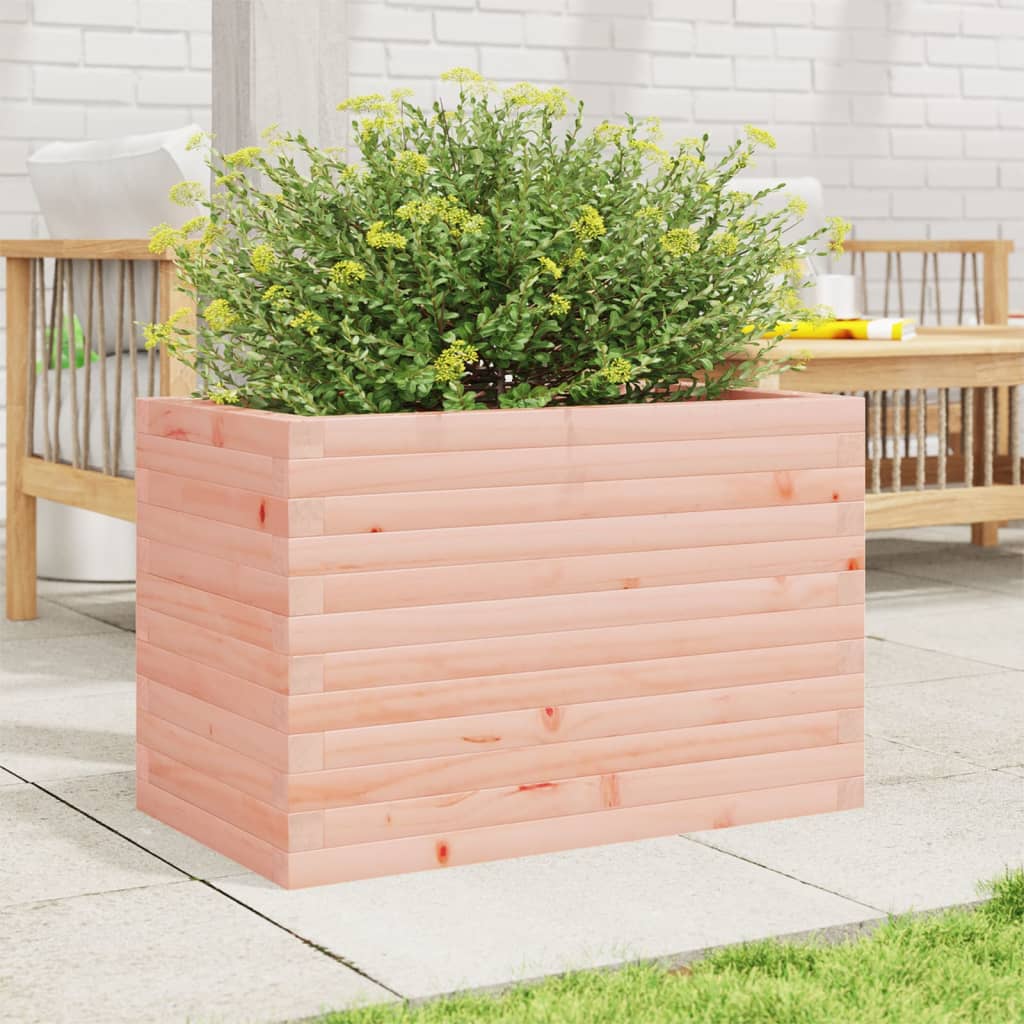 vidaXL Jardinera madera maciza de abeto Douglas 70x40x46 cm