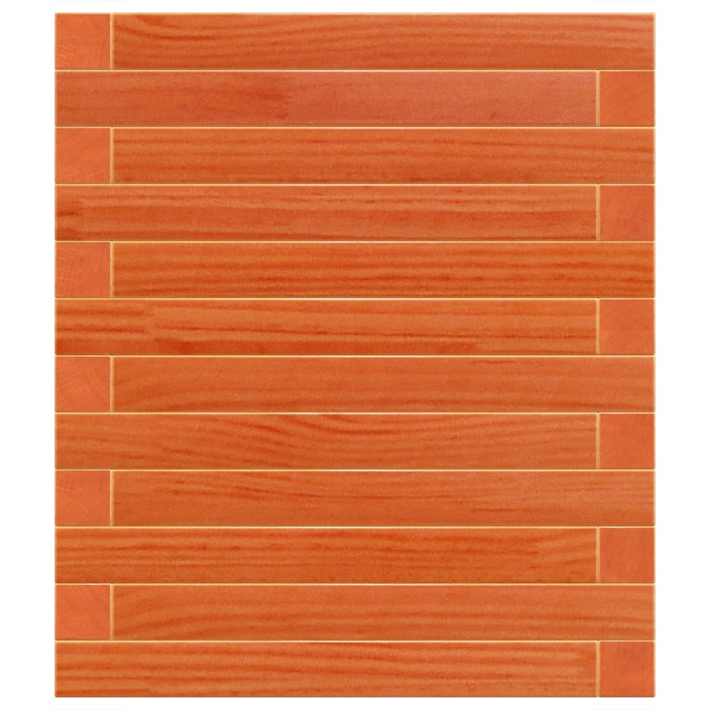 vidaXL Jardinera de madera maciza pino marrón cera 90x40x46 cm