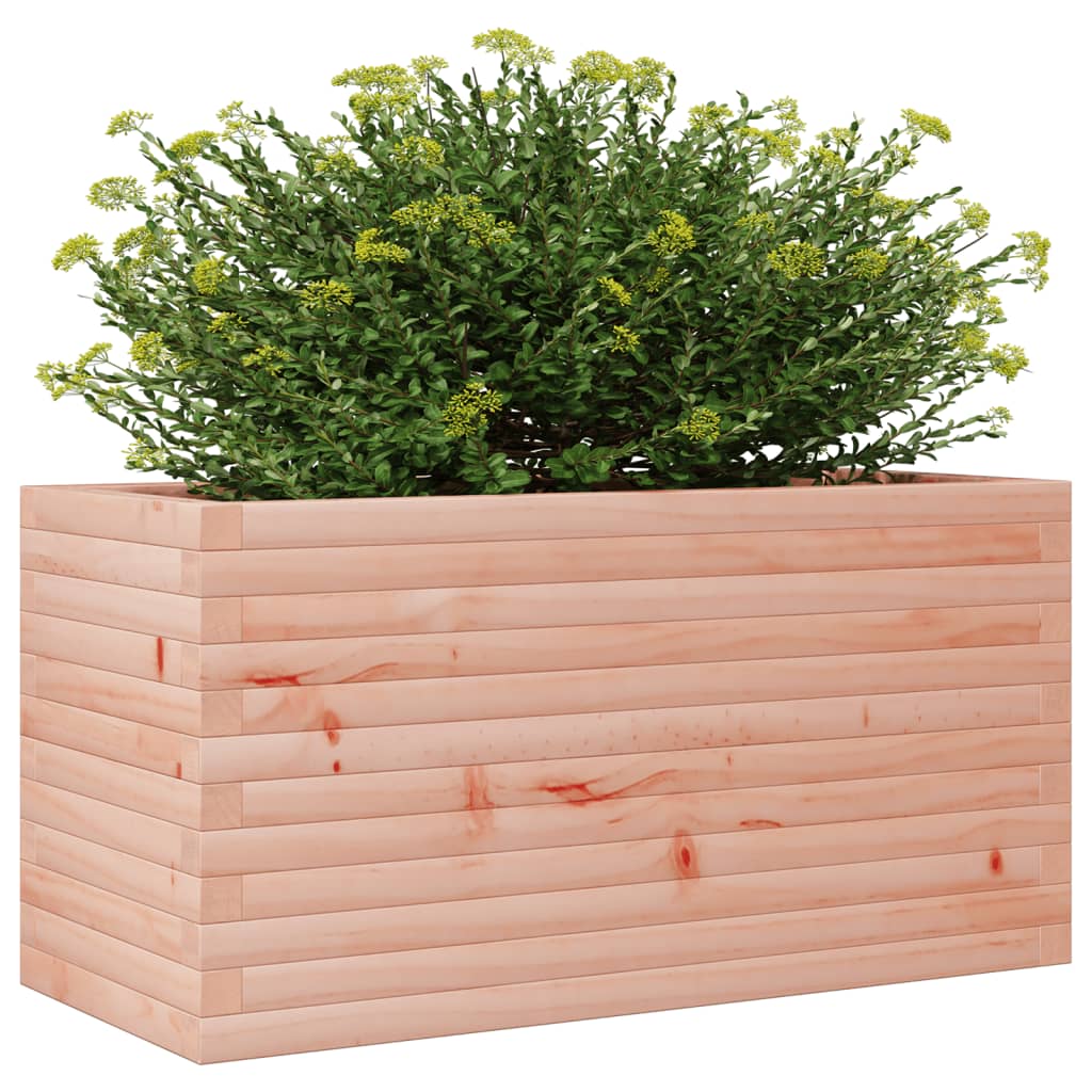 vidaXL Jardinera de madera maciza Douglas 90x40x46 cm