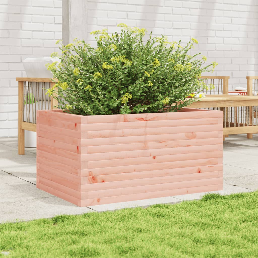 vidaXL Jardinera madera maciza de abeto Douglas 90x60x46 cm