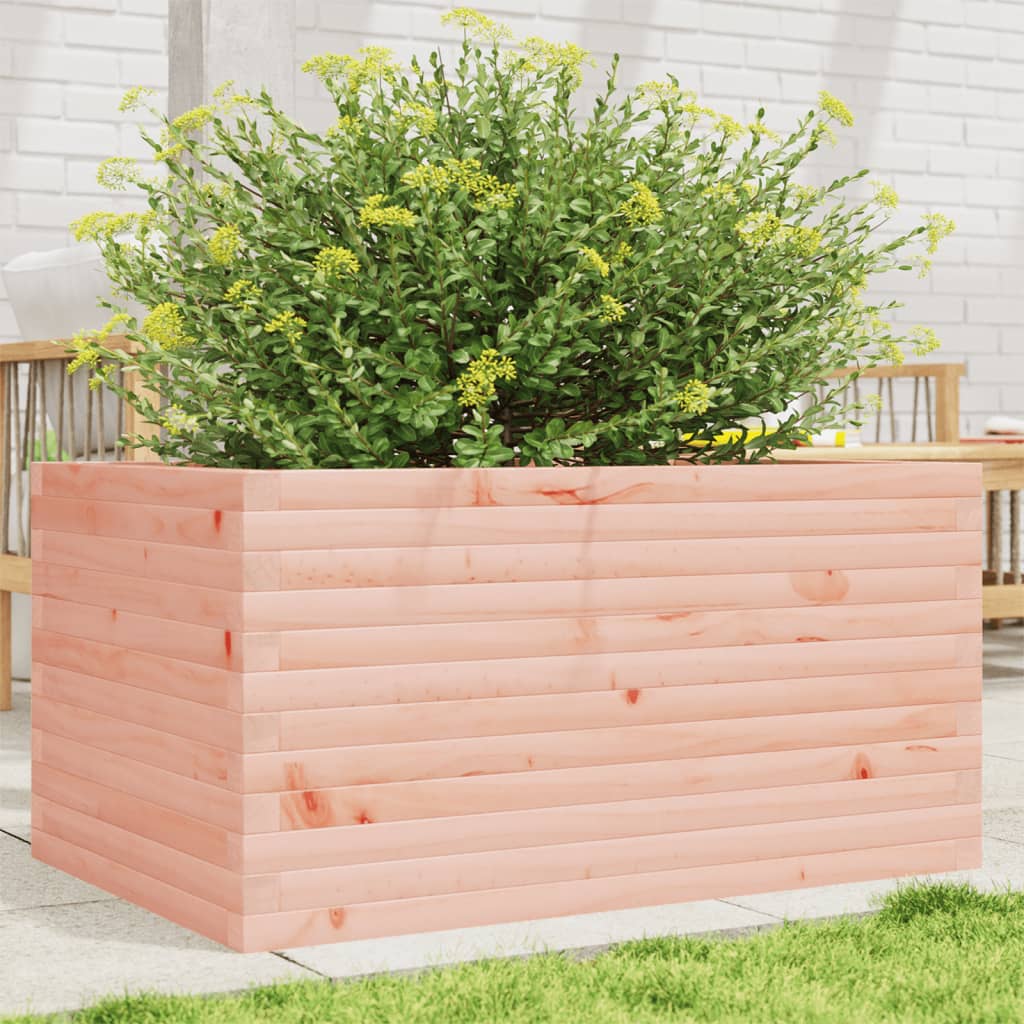 vidaXL Jardinera madera maciza de abeto Douglas 90x60x46 cm