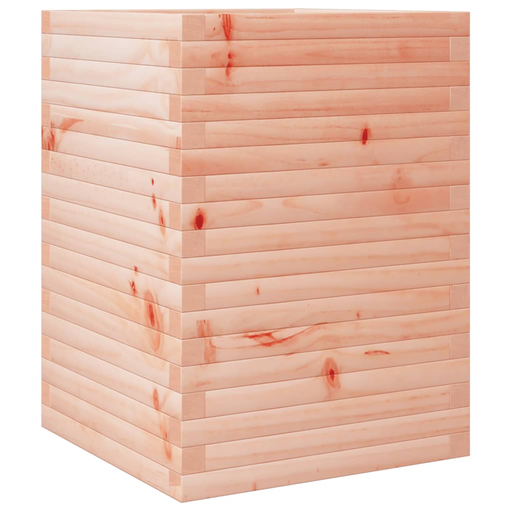 vidaXL Jardinera madera maciza de abeto Douglas 50x50x68,5 cm