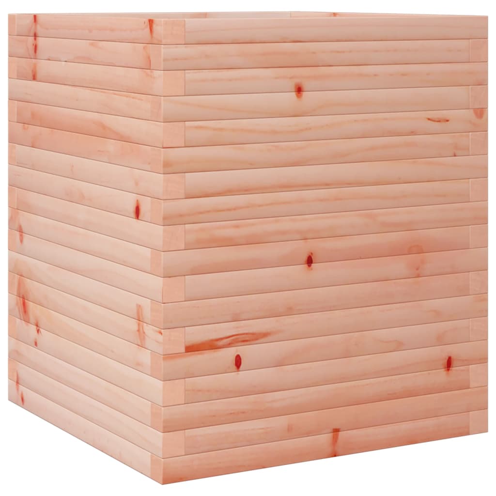 vidaXL Jardinera de madera maciza de abeto Douglas 60x60x68,5 cm