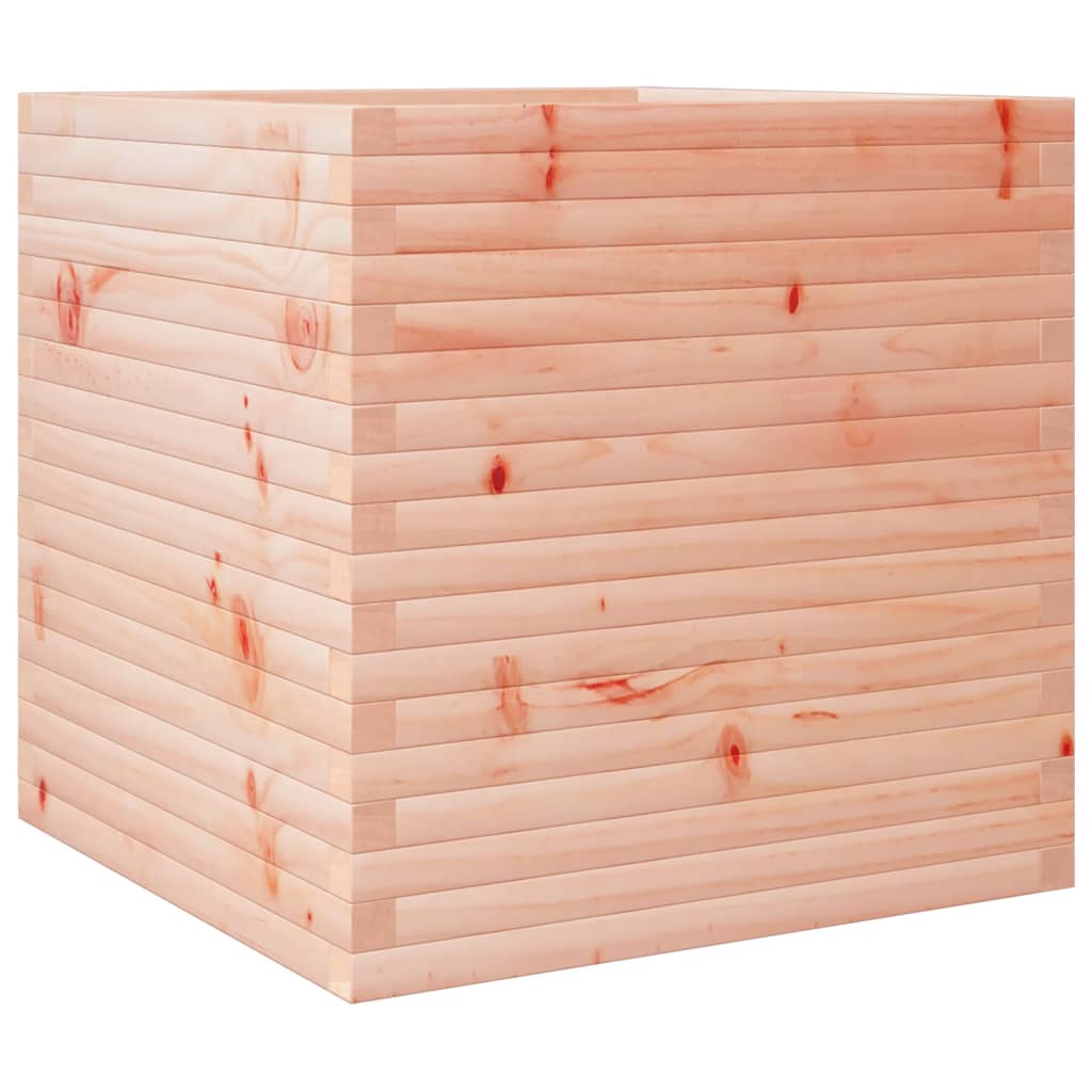 vidaXL Jardinera de madera maciza de abeto Douglas 70x70x68,5 cm