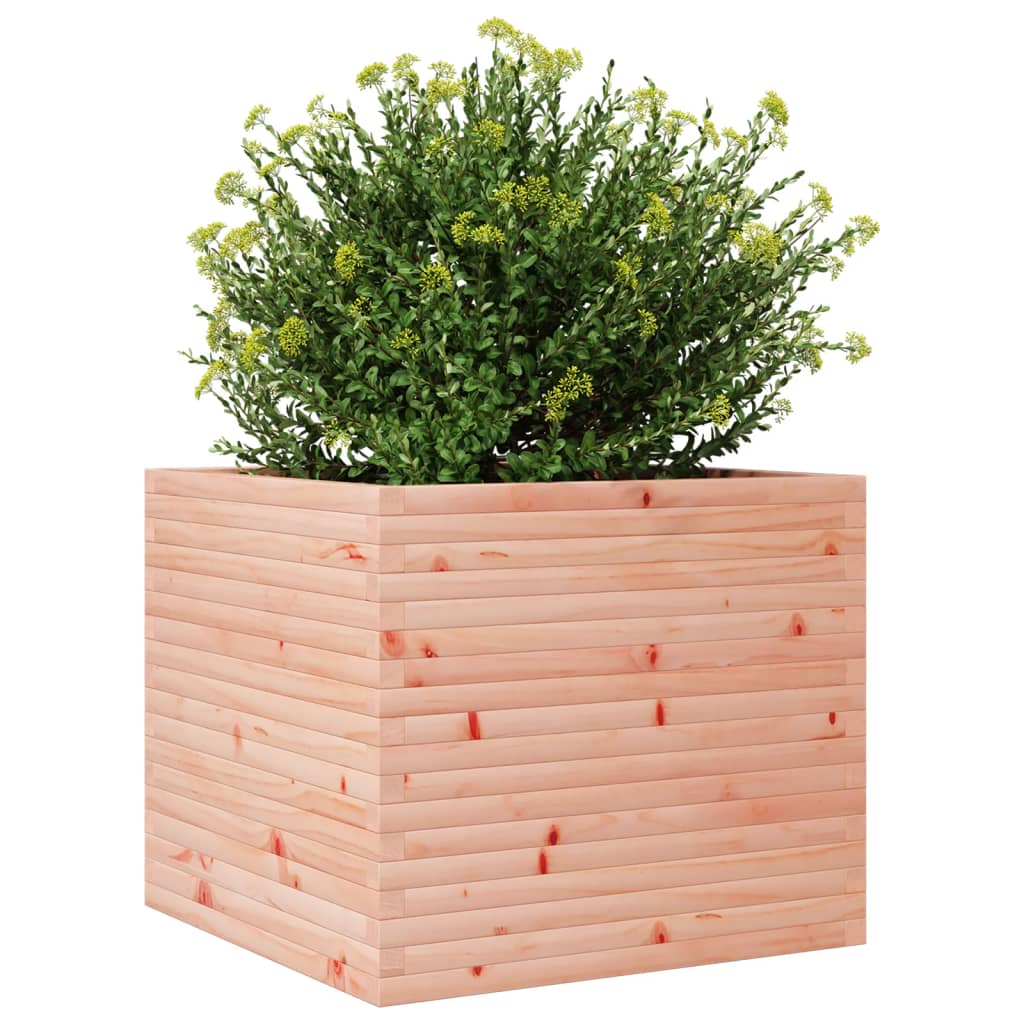 vidaXL Jardinera madera maciza de abeto Douglas 80x80x68,5 cm