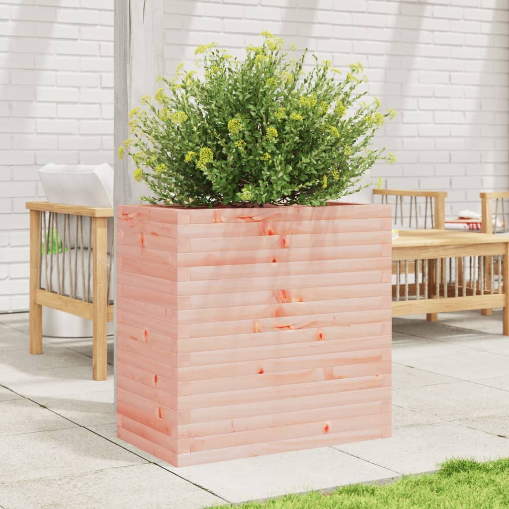 vidaXL Jardinera madera maciza de abeto Douglas 70x40x68,5 cm