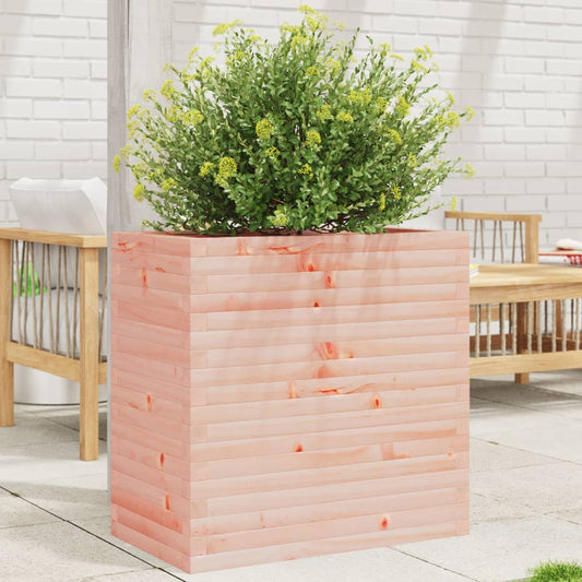 vidaXL Jardinera madera maciza de abeto Douglas 70x40x68,5 cm