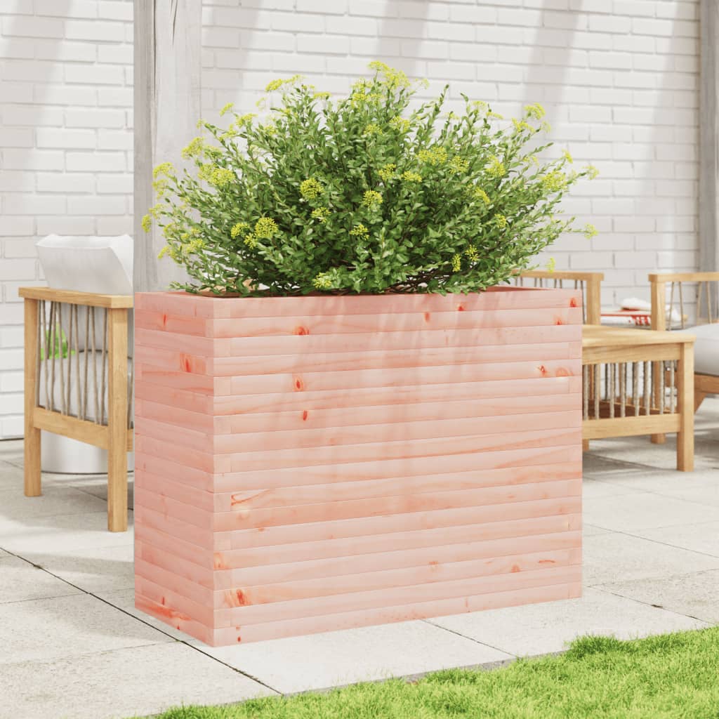 vidaXL Jardinera madera maciza de abeto Douglas 90x40x68,5 cm