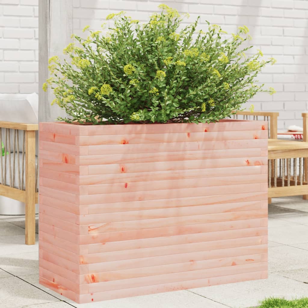 vidaXL Jardinera madera maciza de abeto Douglas 90x40x68,5 cm