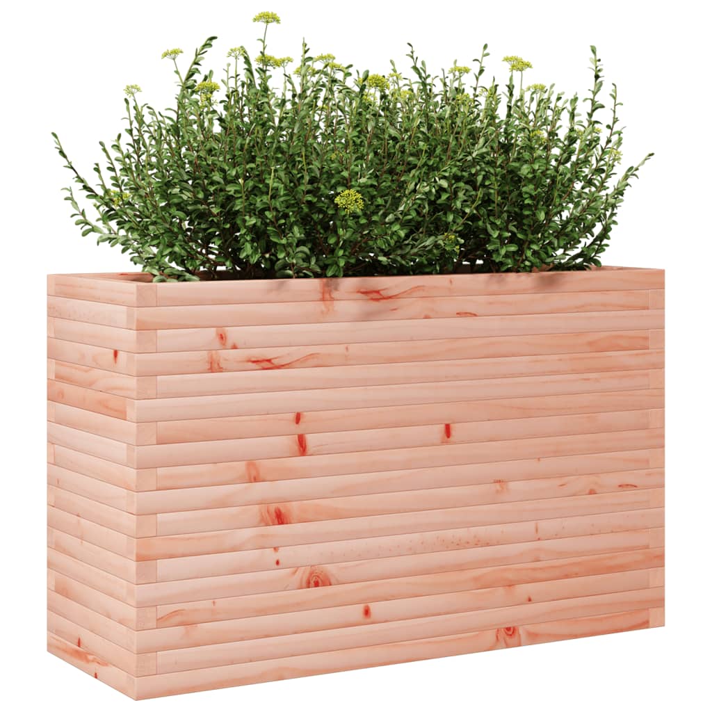 vidaXL Jardinera madera maciza de abeto Douglas 110x40x68,5 cm