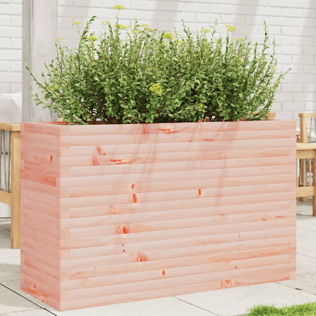 vidaXL Jardinera madera maciza de abeto Douglas 110x40x68,5 cm