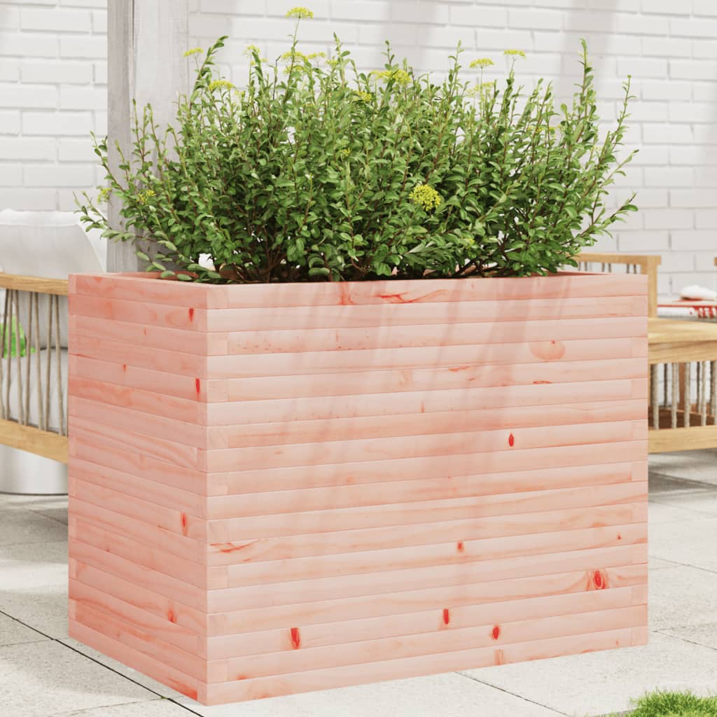 vidaXL Jardinera madera maciza de abeto Douglas 90x60x68,5 cm