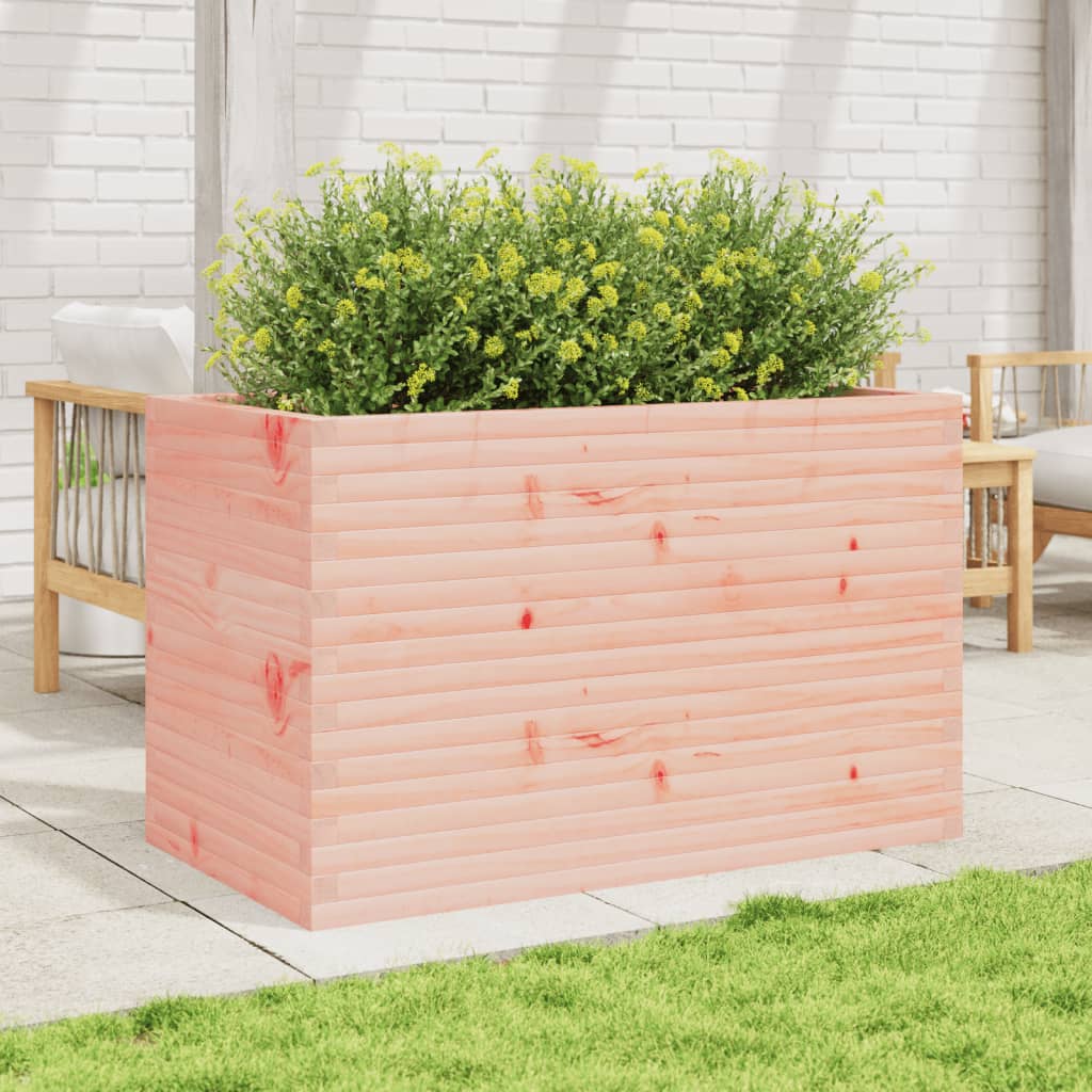 vidaXL Jardinera madera maciza de abeto Douglas 110x60x68,5 cm