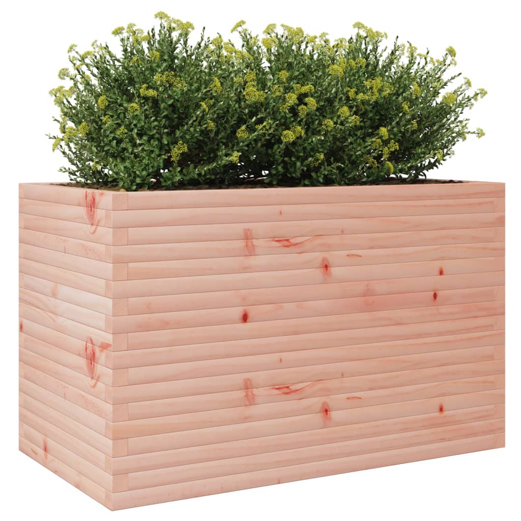 vidaXL Jardinera madera maciza de abeto Douglas 110x60x68,5 cm