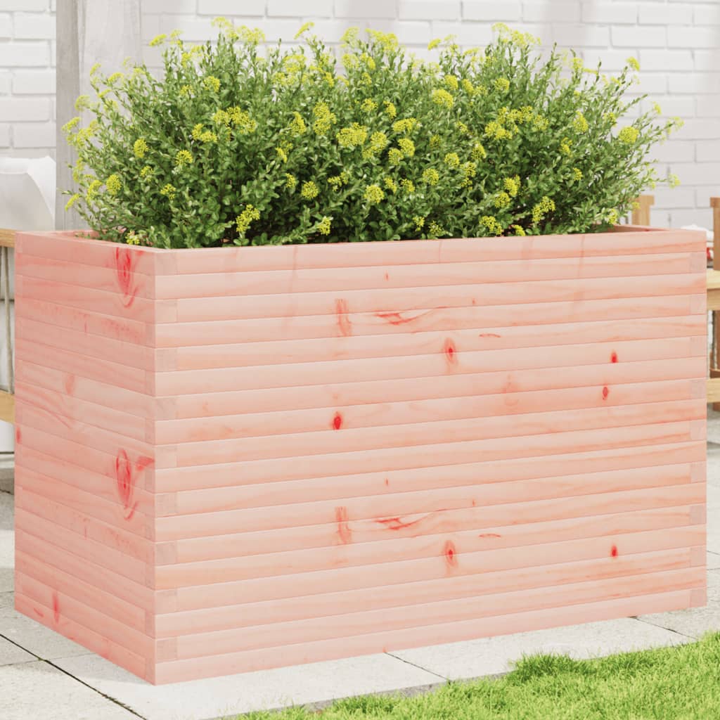 vidaXL Jardinera madera maciza de abeto Douglas 110x60x68,5 cm