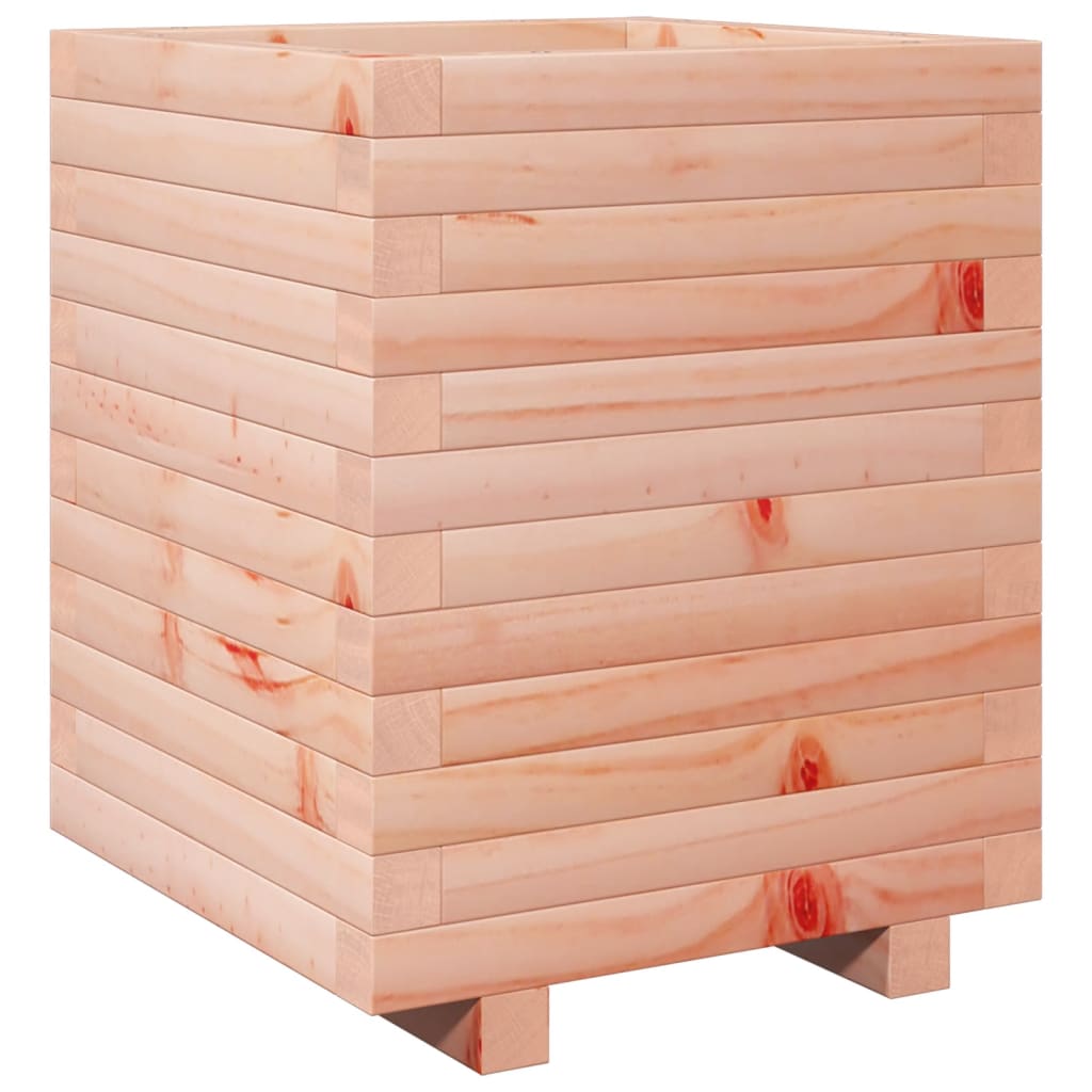 vidaXL Jardinera madera maciza de abeto Douglas 40x40x49,5 cm