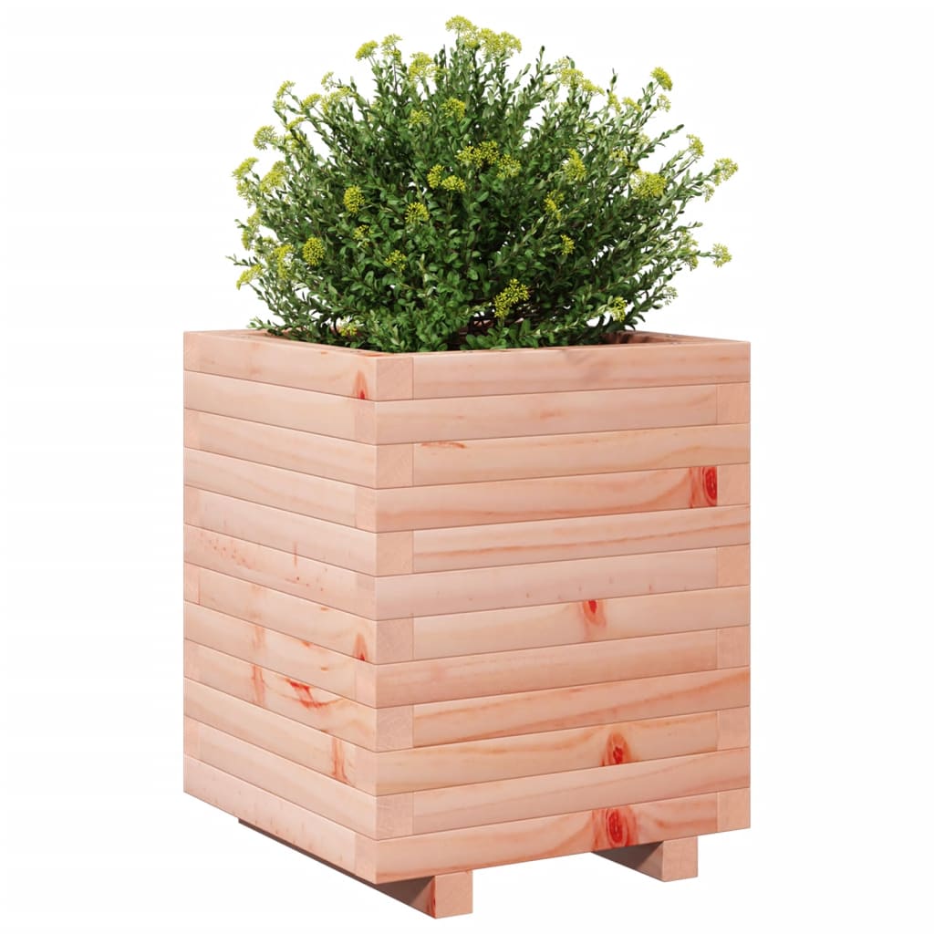 vidaXL Jardinera madera maciza de abeto Douglas 40x40x49,5 cm