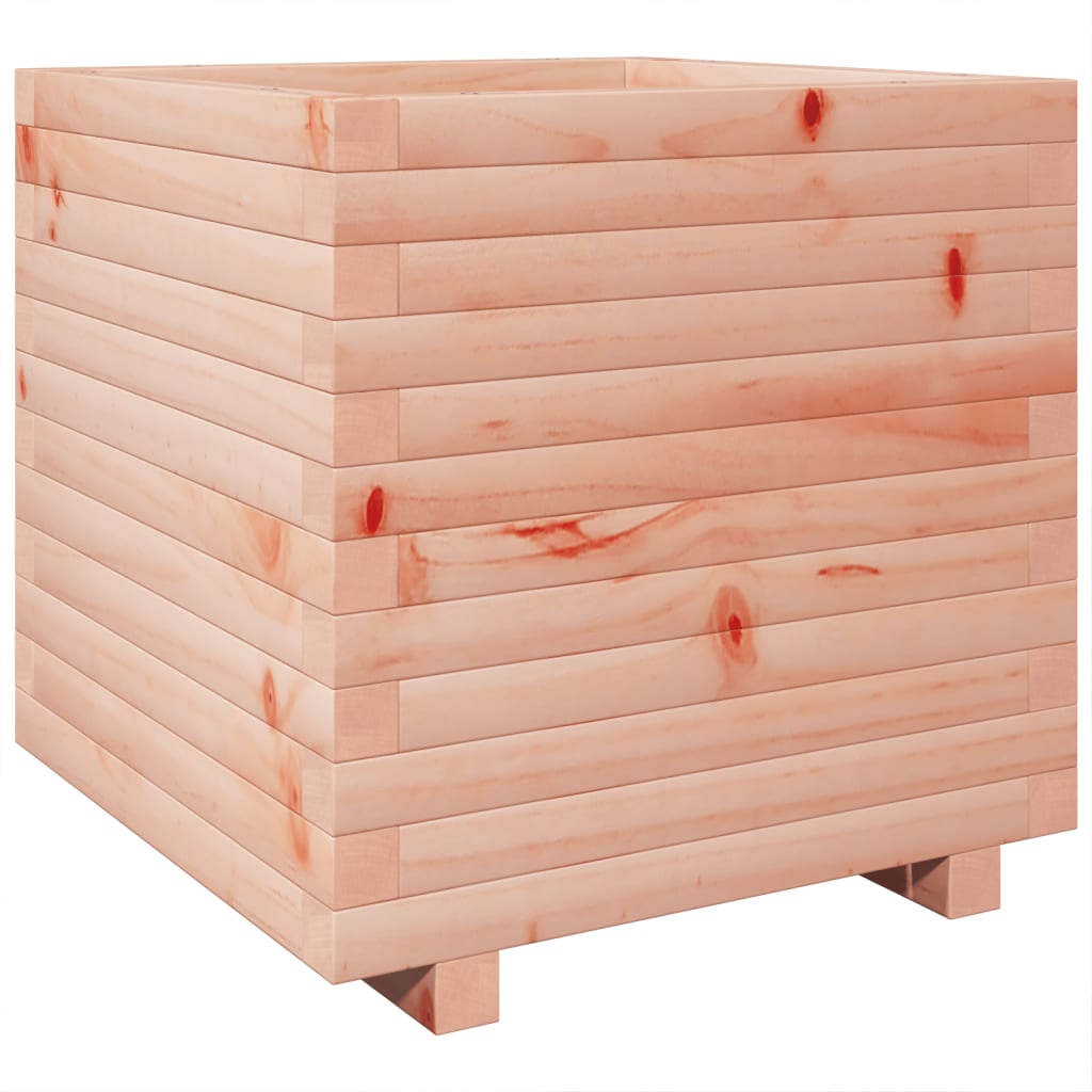 vidaXL Jardinera madera maciza de abeto Douglas 50x50x49,5 cm