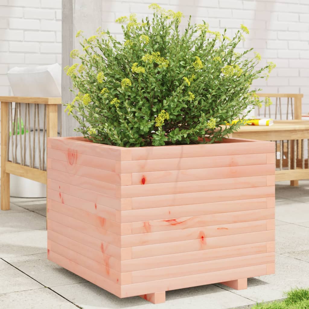 vidaXL Jardinera madera maciza de abeto Douglas 60x60x49,5 cm