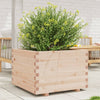 vidaXL Jardinera de madera maciza de pino 70x70x49,5 cm