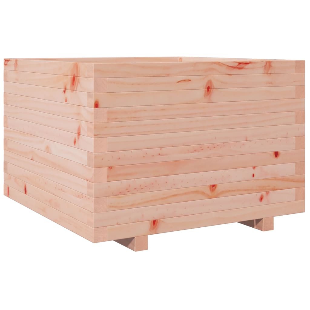 vidaXL Jardinera madera maciza de abeto Douglas 70x70x49,5 cm