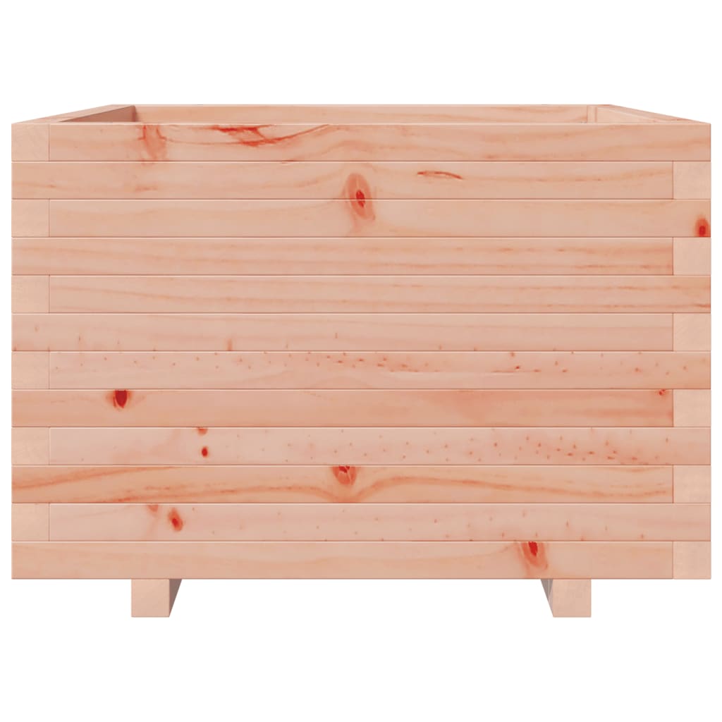 vidaXL Jardinera madera maciza de abeto Douglas 70x70x49,5 cm