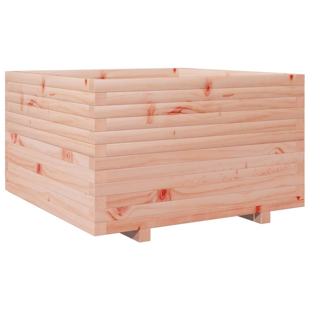 vidaXL Jardinera madera maciza de abeto Douglas 80x80x49,5 cm