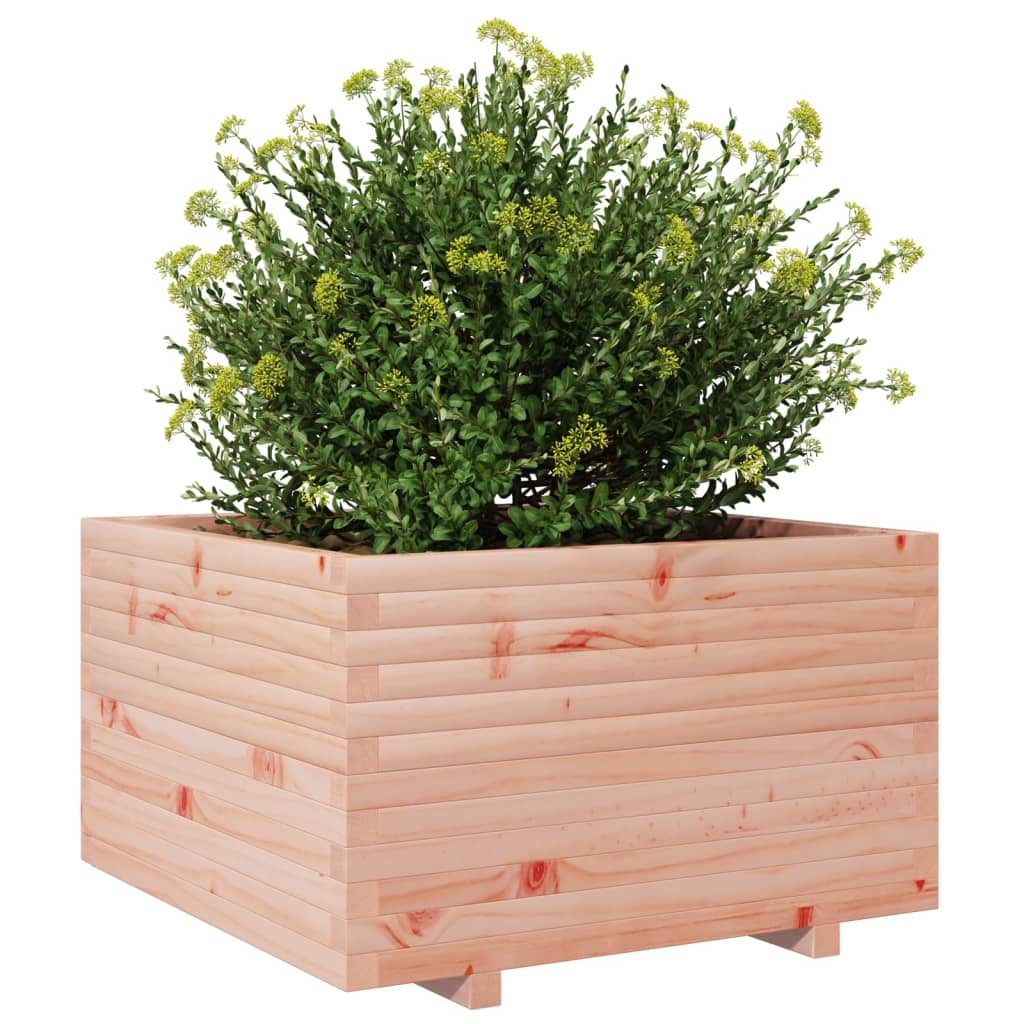 vidaXL Jardinera madera maciza de abeto Douglas 80x80x49,5 cm