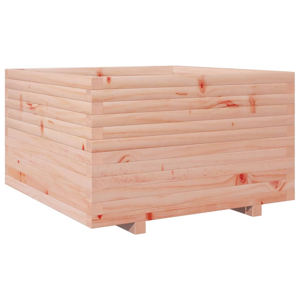 vidaXL Jardinera madera maciza de abeto Douglas 80x80x49,5 cm